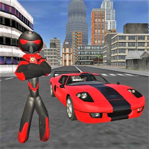 Stickman Rope Hero APK v3.9.6 (MOD Unlimited Money) screenshot