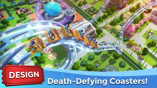 Roller Coaster Tycoon Touch Mod APK 3.35.23 (Money) Android