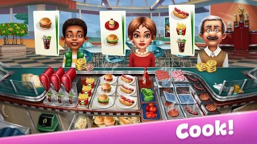 Cooking Fever Restaurant Game Mod APK 20.0.0 (money) Android