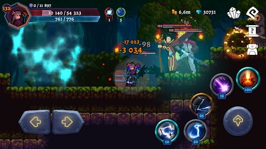 Darkrise Pixel Action RPG Mod APK 0.9.5 (free shopping) Android