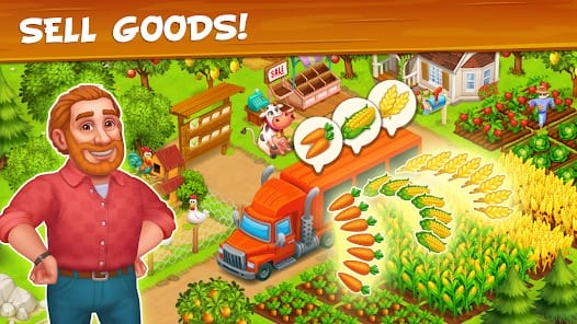 Farm Town Family Farming Day Mod APK 4.11 (money) Android