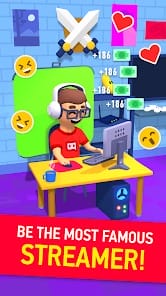 Idle Streamer Tuber game Mod APK 2.6 (money) Android