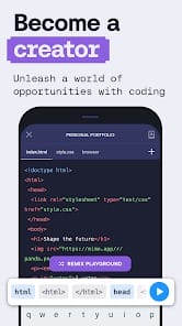 Learn Coding Programming Mimo Pro Mod APK 4.23 Android