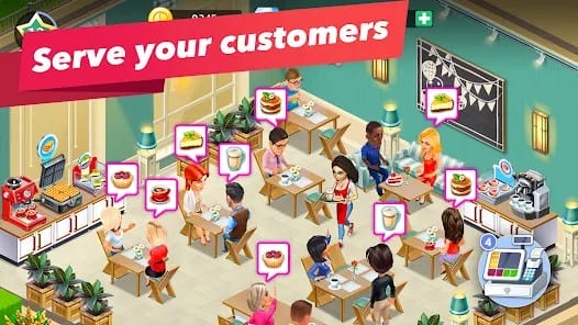 My Cafe Restaurant Game Mod APK 2024.2.0.5 (menu) Android