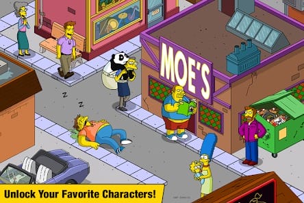 The Simpsons Tapped Out Mod APK 4.65.5 (free shopping) Android