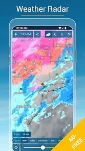 Weather Radar USA Pro Mod APK 2024.4 (Paid) Android