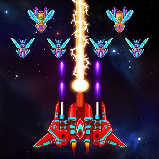 Galaxy Attack Alien Shooter Mod APK 35.6 (menu) Android icon