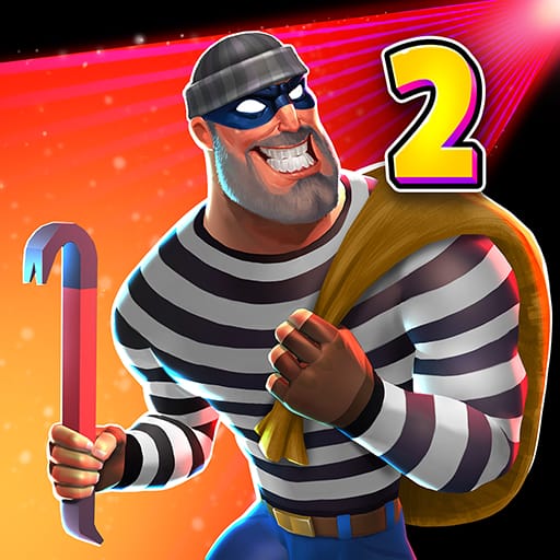 Robbery Madness 2 Thief Games Mod APK 2.2.8 (money) Android icon