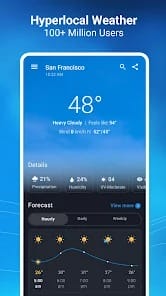 1Weather Forecast Radar Pro Mod APK 7.3.3 Android