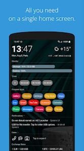 AIO Launcher APK 5.1.0 (Premium) Android