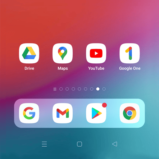 iBlurDock dock su sfondi Mod APK 2.7 Android screenshot
