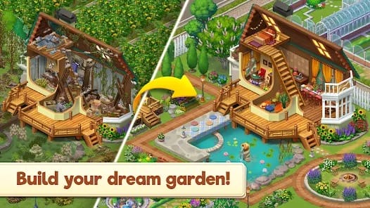 Merge Manor Sunny House MOD APK 1.2.15 (Unlimited Money) Android