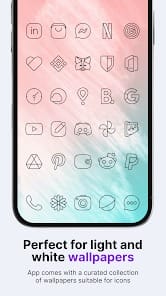 Vera Outline Black Icon Pack APK 5.6.2 (Patched) Android