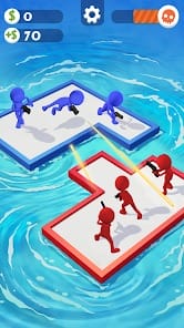 War of Rafts Crazy Sea Battle MOD APK 0.44.01 (Unlimited Money) Android