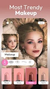 YouCam Makeup Selfie Editor MOD APK 6.16.0 (Premium Unlocked) Android