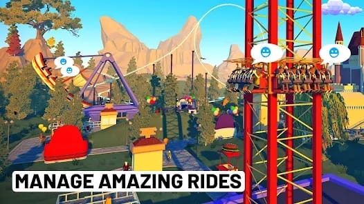 Real Coaster Idle Game MOD APK 1.0.564 (Unlimited Money) Android