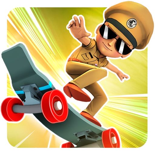 Little Singham Super Skater MOD APK 5.12.778 (Unlimited Spins) Android icon