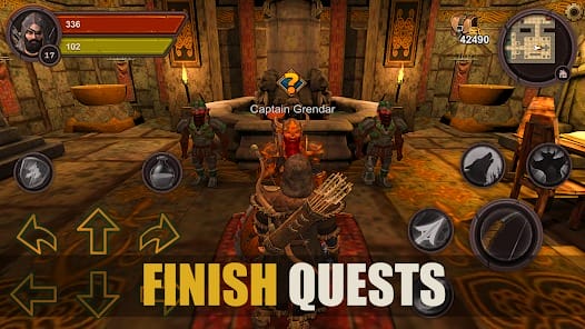 Dungeon Ward rpg offline MOD APK 2024.2.3 (Unlimited Money Points AD-Free) Android