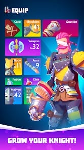 Knighthood The Knight RPG MOD APK 1.17.3 (Always Your Turn One Hit) Android
