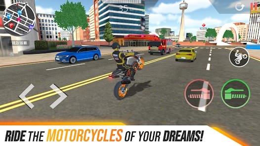 Motorcycle Real Simulator MOD APK 4.0.6 (Unlimited Money) Android