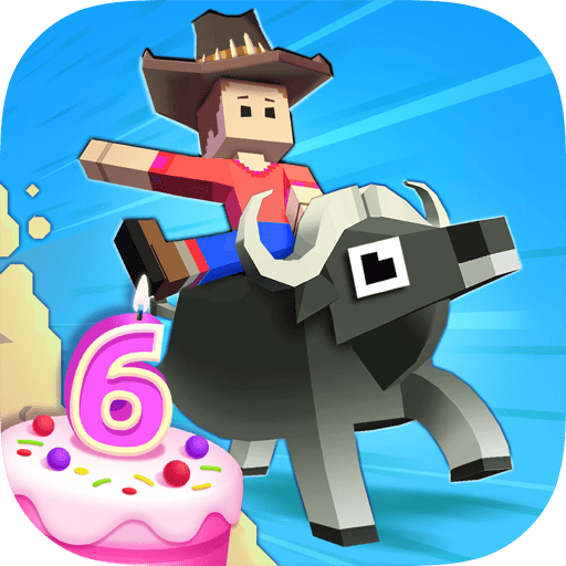 Rodeo Stampede Sky Zoo Safari MOD APK v4.6.0 (Unlimited Money) Android icon