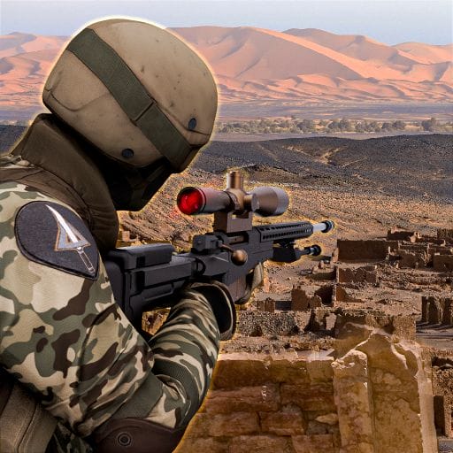 Sniper Attack 3D Shooting War MOD APK 1.3.19 (Unlimited Money Unlocked) Android icon
