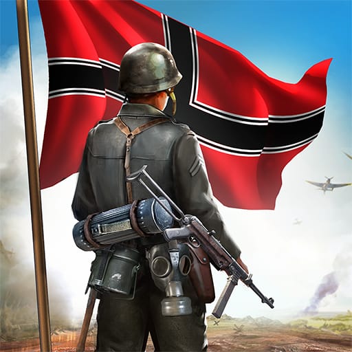 World War 2 Strategy Battle MOD APK v725 (Unlimited Money Medals) Android icon