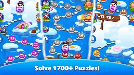 Jewel Ice Mania Match 3 Puzzle MOD APK 23.1107.00 (Auto Win) Android
