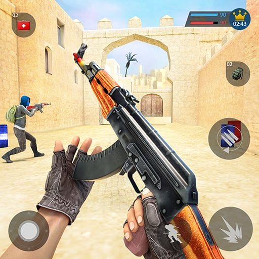 Commando Gun Shooting Games MOD APK 7.2 (Enemy Can’t Attack) Android icon