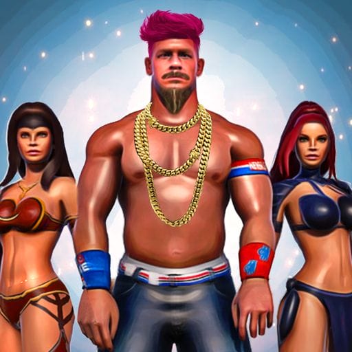 Real Wrestling Game 3D MOD APK 1.5 (Free Purchase) Android screenshot