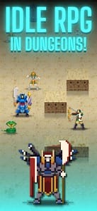 Dunidle Idle RPG Pixel Games MOD APK 9.0.3 (Enemy Always 1 Unlimited Skill Points) Android