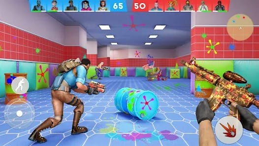 Paintball Shooting Game 3D MOD APK 12.8 (Unlimited Money) Android