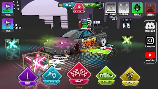 Project Drift 2.0 MOD APK 116 (Free Purchase Unlocked) Android
