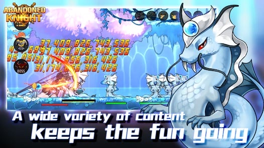 Aban-Knight Idle RPG MOD APK 2.2.69 (God Mode Red Stone) Android