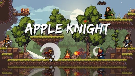 Apple Knight Action Platformer MOD APK 2.3.2 (Unlimited Gold Apples Unlocked All) Android