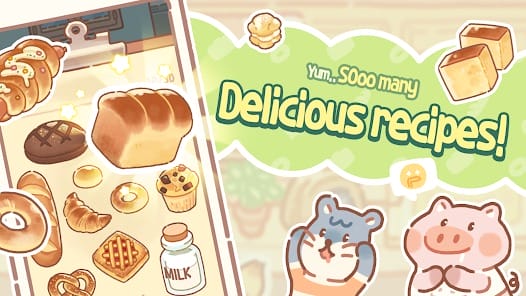 Bear Bakery Merge Tycoon MOD APK 1.2.24 (No Cooldown Free VIP) Android
