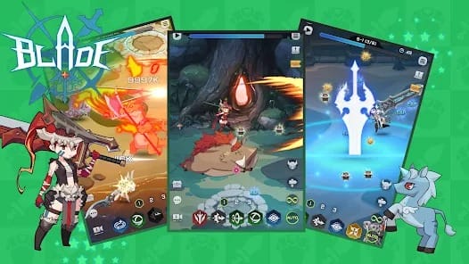 Blade Idle MOD APK 1.34.1 (God Mod Instant Kill) Android