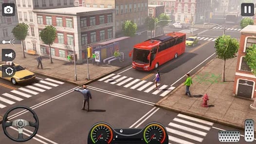 Bus Simulator Bus Games 3D MOD APK 1.3.61 (Speed Map) Android