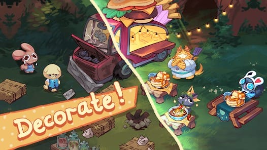 Campfire Cat Cafe MOD APK 0.9.8 (Free Shopping Unlocked) Android