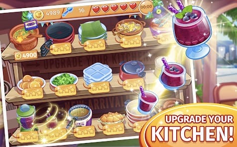 Cooking Craze Restaurant Game MOD APK 1.90.0 (Menu Unlimited Money) Android