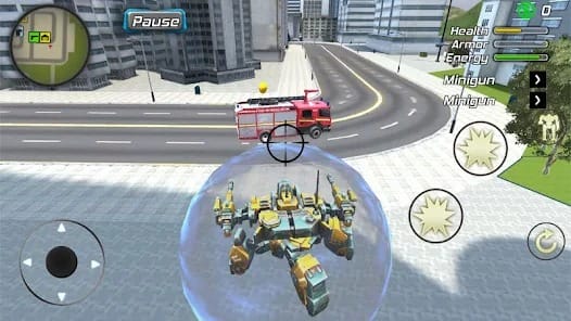 Crime Angel Superhero Vegas MOD APK 1.1.9 (Unlimited Energy) Android