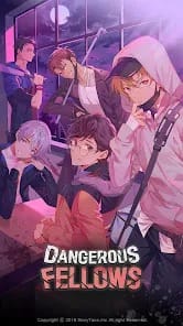 Dangerous Fellows Otome Game MOD APK 1.28.2 (Unlimited Rubies Tickets) Android