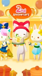 Dear My Cat Relaxing cat game MOD APK 2.1.0 (Unlimited Rubies) Android