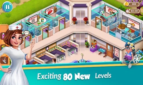 Doctor Dash Hospital Game MOD APK 1.68 (High Money Reward) Android