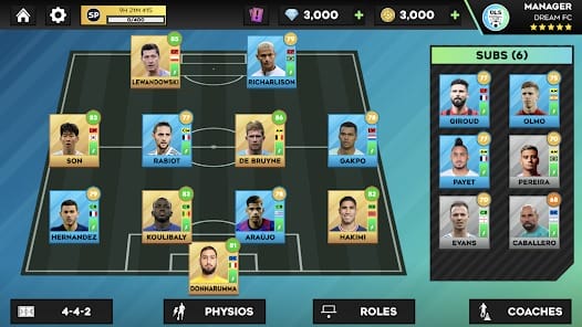 Dream League Soccer 2024 MOD APK 11.070 (Mega Menu Unlocked) Android