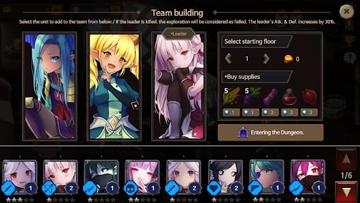 Dungeon Princess 2 RPG MOD APK 532 (Menu Diamonds Skills No CD) Android