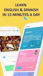 EWA Learn English Spanish MOD APK 8.43.2 (Premium Unlocked) Android