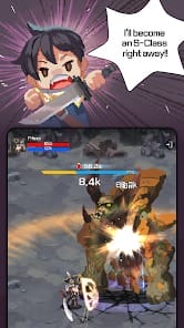 F Class Adventurer MOD APK 1.37.02 (DMG Multiplier Defense God Mode) Android