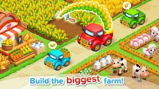 Family Farm Seaside MOD APK 7.6.100 (Unlimited Drunk Crab Fish) Android