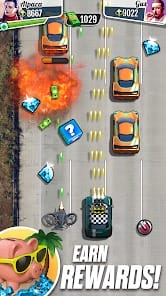 Fastlane Road to Revenge MOD APK 1.48.0.260 (God Mode Unlimited Money) Android